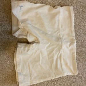 White under armor shorts